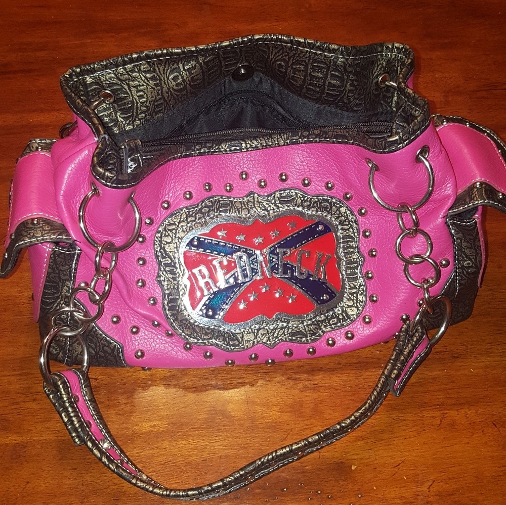 Redneck hot pink purse